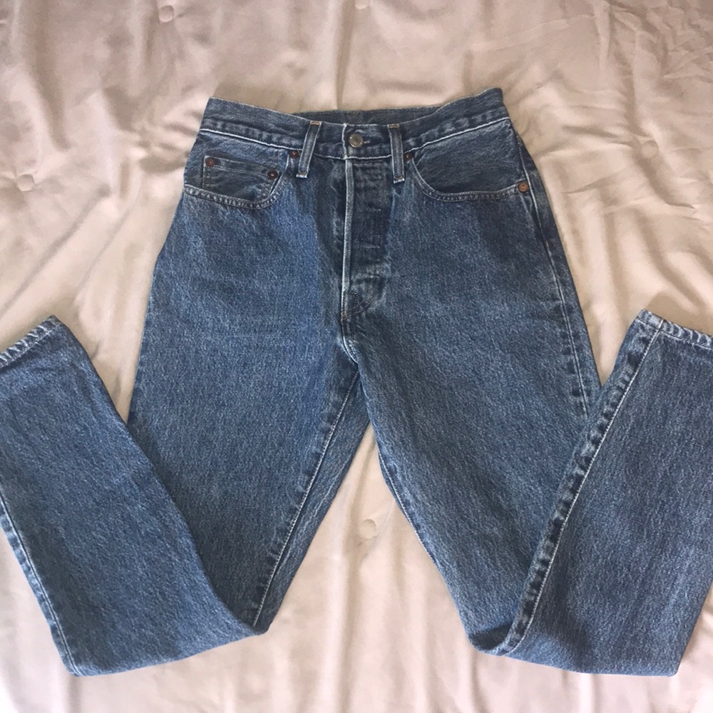 Levi’s high waisted 501s